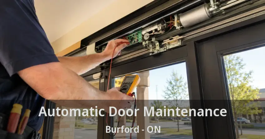 Automatic Door Maintenance Burford - ON