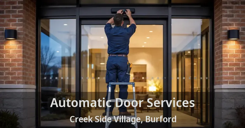 Automatic Door Services Creek Side Village, Burford - ON