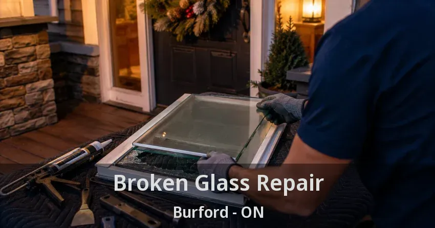 Broken Glass Repair Burford - ON