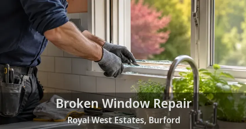 Broken Window Repair Royal West Estates, Burford - ON