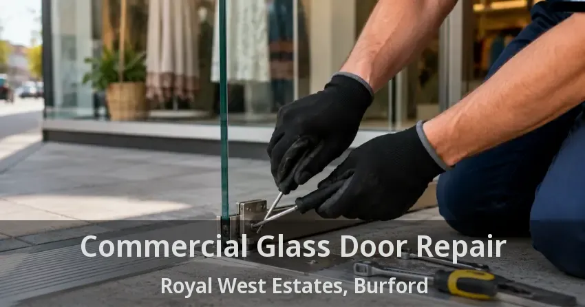 Commercial Glass Door Repair Royal West Estates, Burford - ON