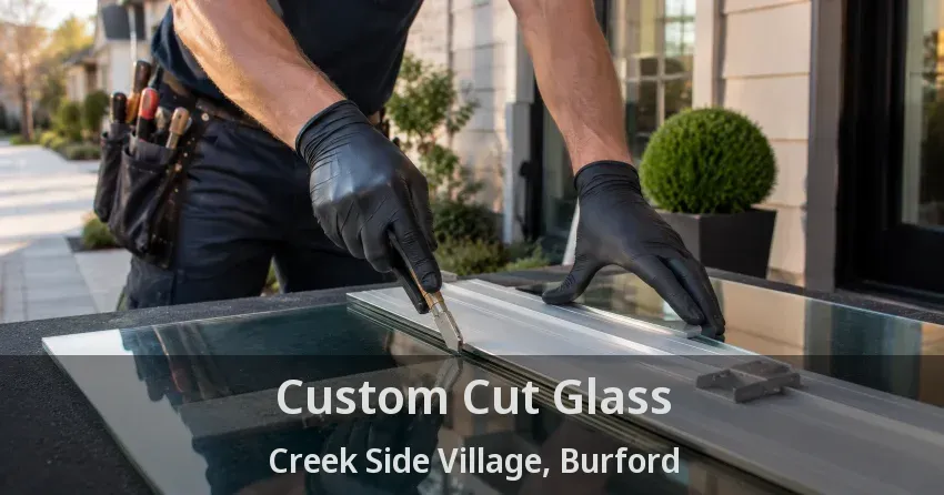 Custom Cut Glass Creek Side Village, Burford - ON