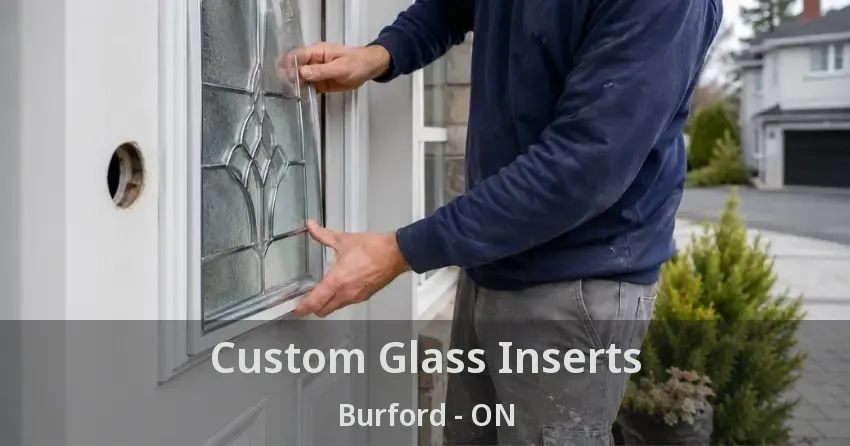 Custom Glass Inserts Burford - ON