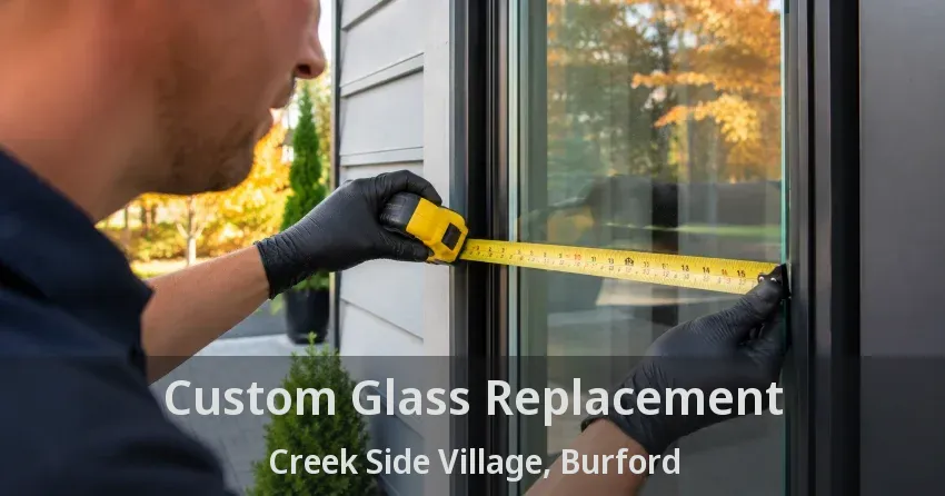 Custom Glass Replacement Creek Side Village, Burford - ON