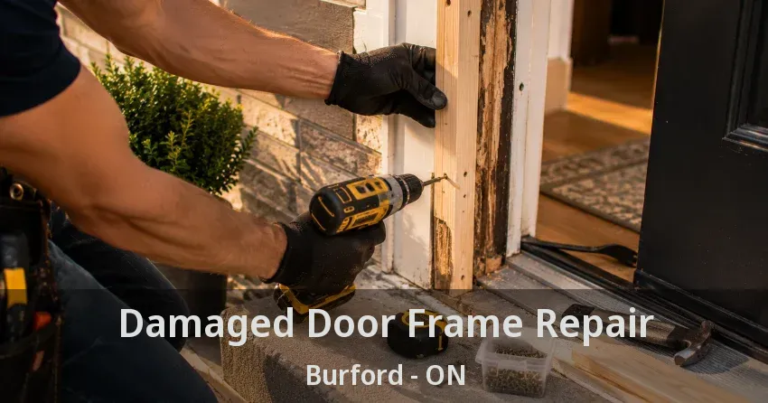 Damaged Door Frame Repair Burford - ON