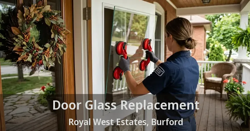Door Glass Replacement Royal West Estates, Burford - ON