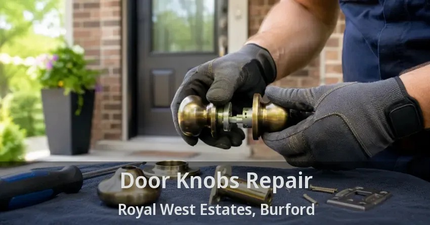 Door Knobs Repair Royal West Estates, Burford - ON