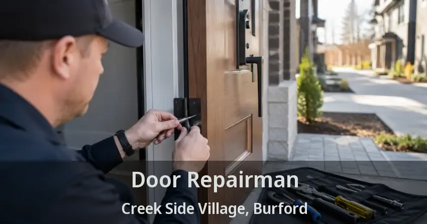 Door Repairman Creek Side Village, Burford - ON
