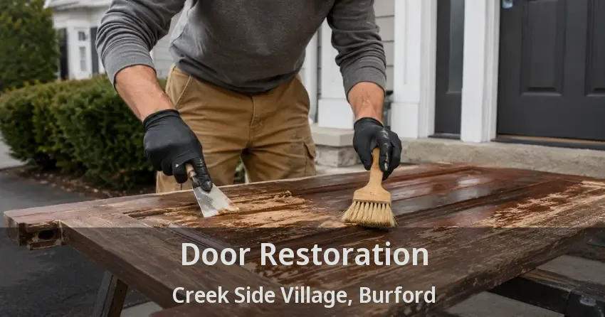 Door Restoration Creek Side Village, Burford - ON