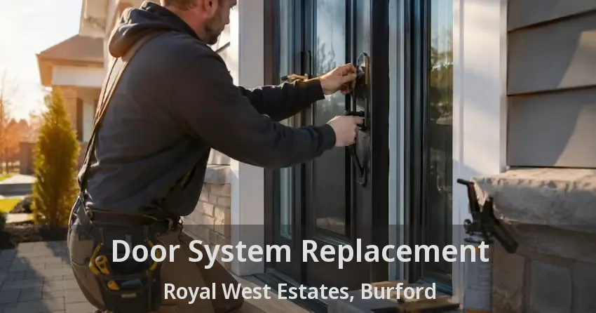 Door System Replacement Royal West Estates, Burford - ON