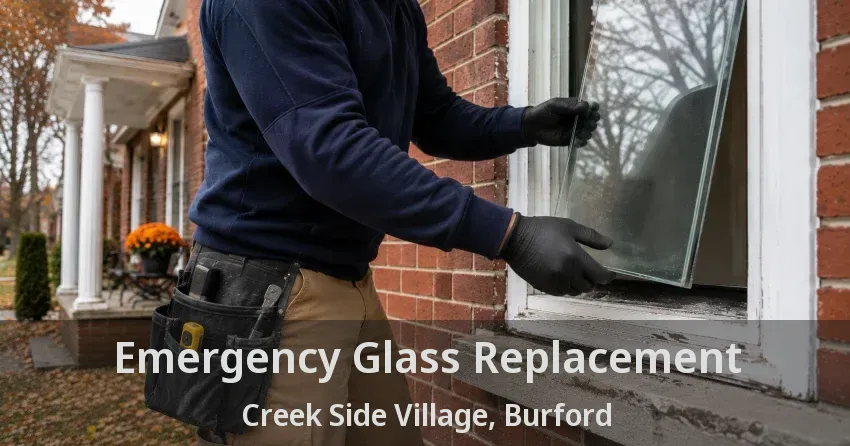 Emergency Glass Replacement Creek Side Village, Burford - ON