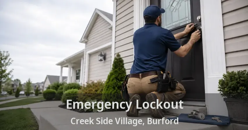 Emergency Lockout Creek Side Village, Burford - ON