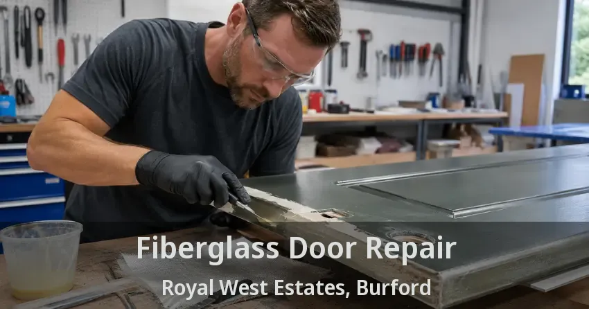 Fiberglass Door Repair Royal West Estates, Burford - ON