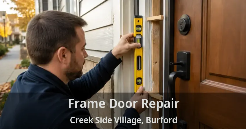 Frame Door Repair Creek Side Village, Burford - ON