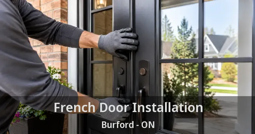 French Door Installation Burford - ON