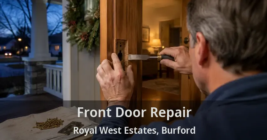 Front Door Repair Royal West Estates, Burford - ON