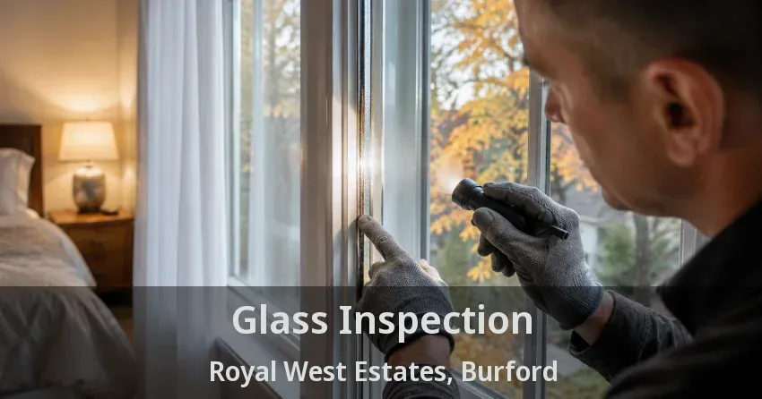 Glass Inspection Royal West Estates, Burford - ON