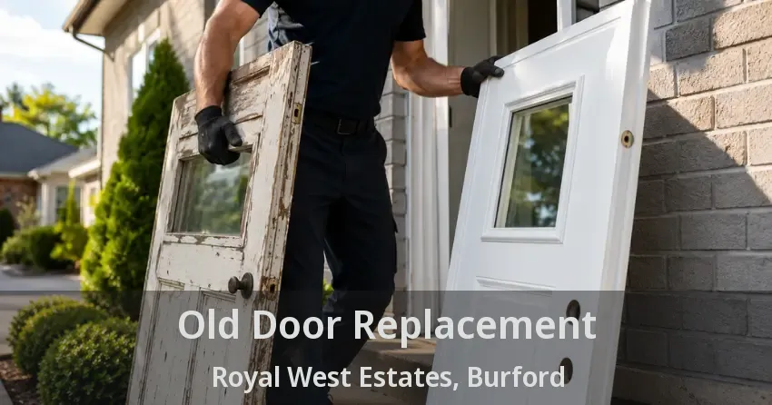 Old Door Replacement Royal West Estates, Burford - ON