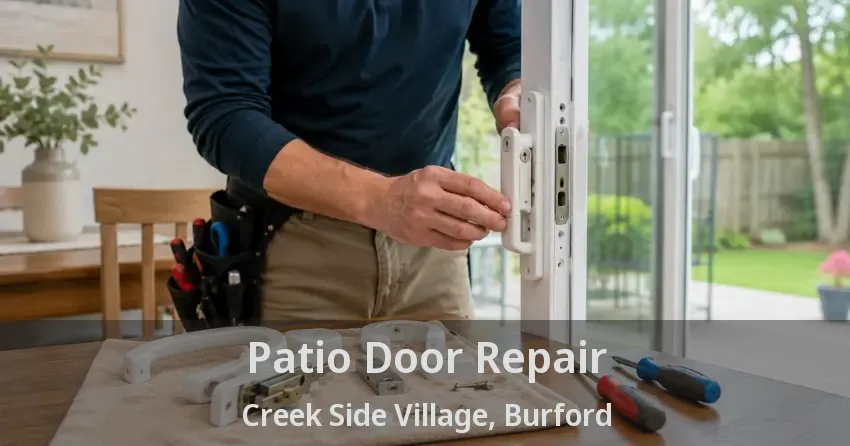 Patio Door Repair Creek Side Village, Burford - ON