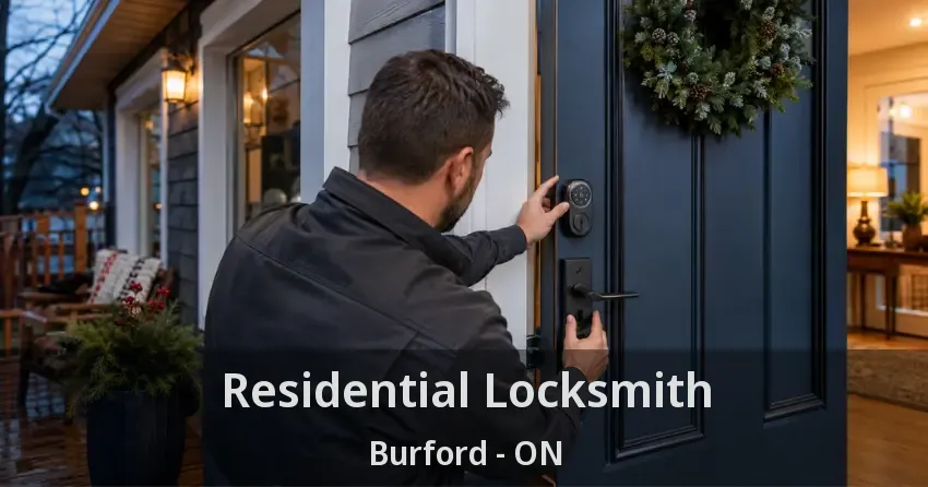 Residential Locksmith Burford - ON