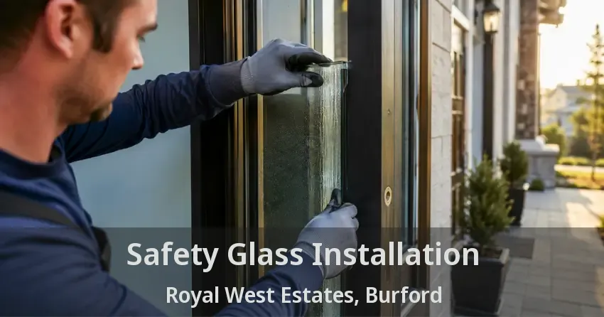 Safety Glass Installation Royal West Estates, Burford - ON