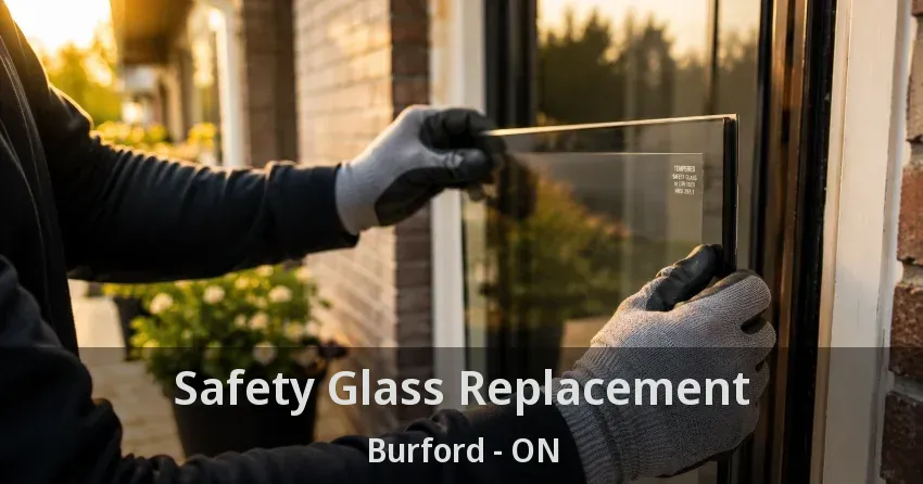Safety Glass Replacement Burford - ON