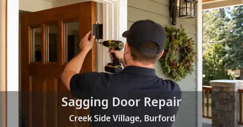 Sagging Door Repair Creek Side Village, Burford - ON
