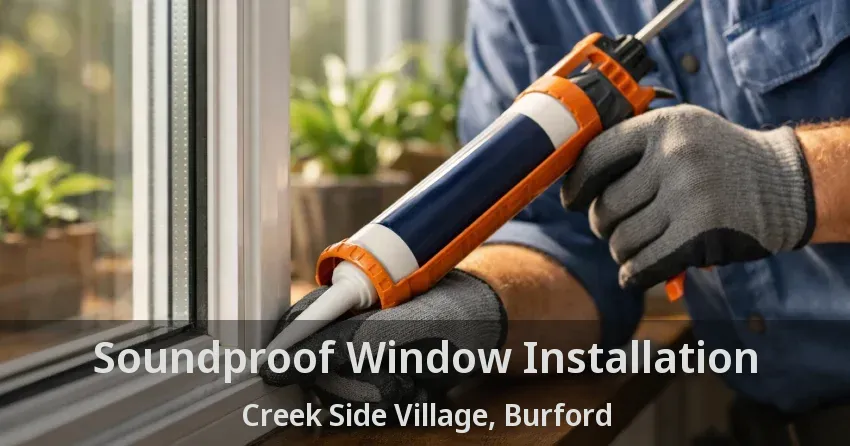 Soundproof Window Installation Creek Side Village, Burford - ON