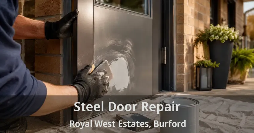 Steel Door Repair Royal West Estates, Burford - ON