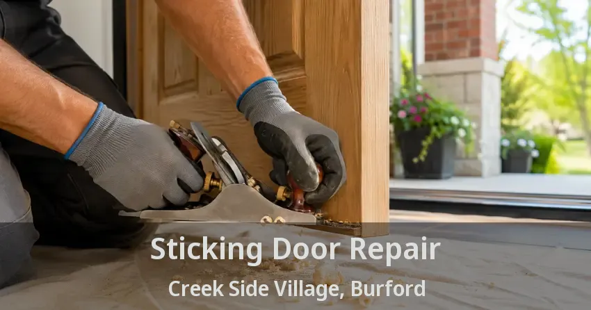 Sticking Door Repair Creek Side Village, Burford - ON