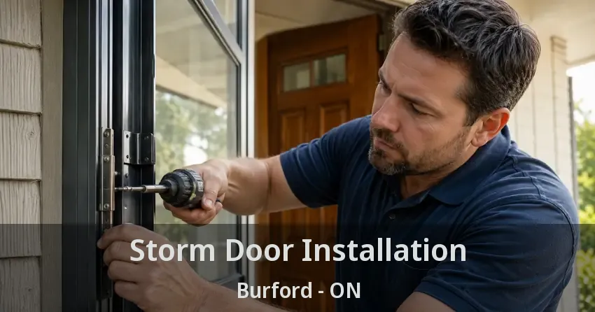 Storm Door Installation Burford - ON