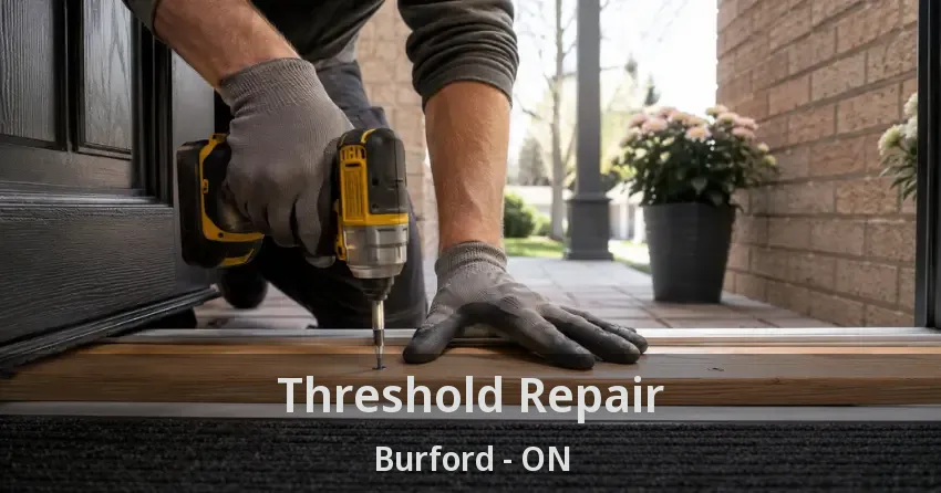 Threshold Repair Burford - ON