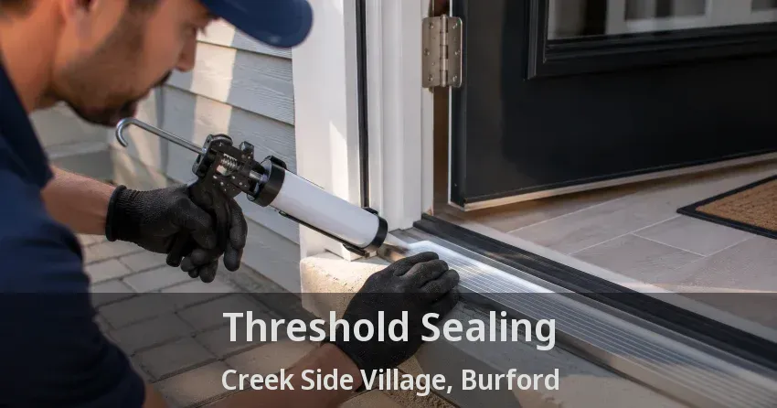 Threshold Sealing Creek Side Village, Burford - ON