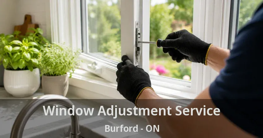 Window Adjustment Service Burford - ON