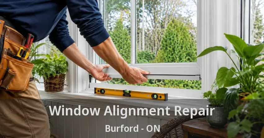 Window Alignment Repair Burford - ON
