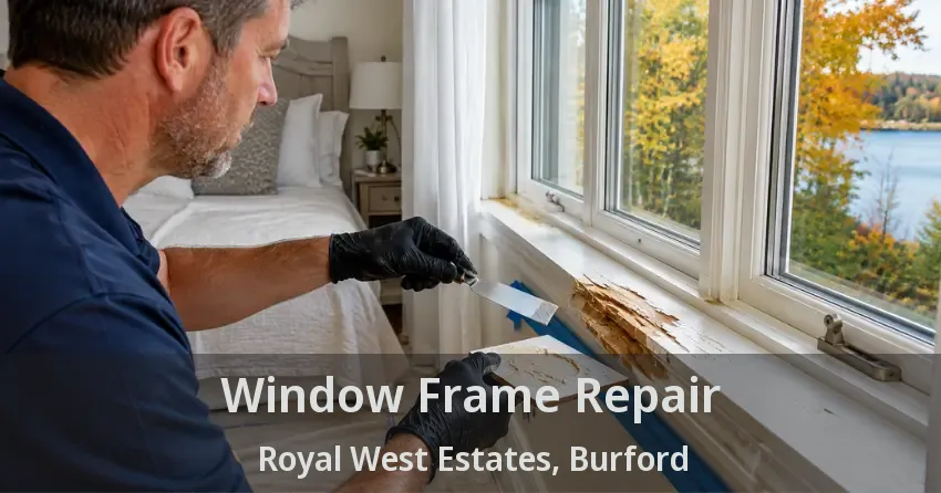 Window Frame Repair Royal West Estates, Burford - ON