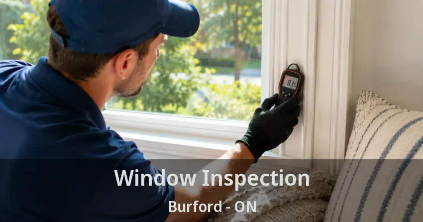 Window Inspection Burford - ON