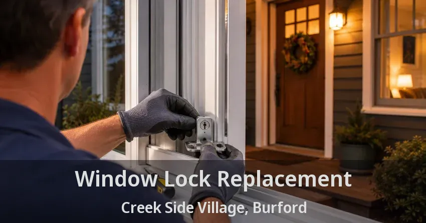 Window Lock Replacement Creek Side Village, Burford - ON