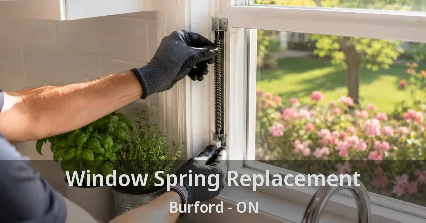 Window Spring Replacement Burford - ON