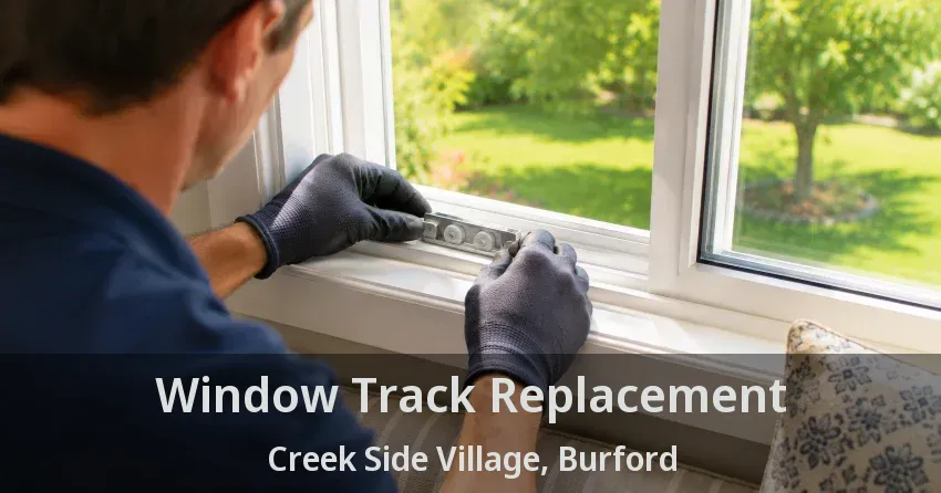 Window Track Replacement Creek Side Village, Burford - ON