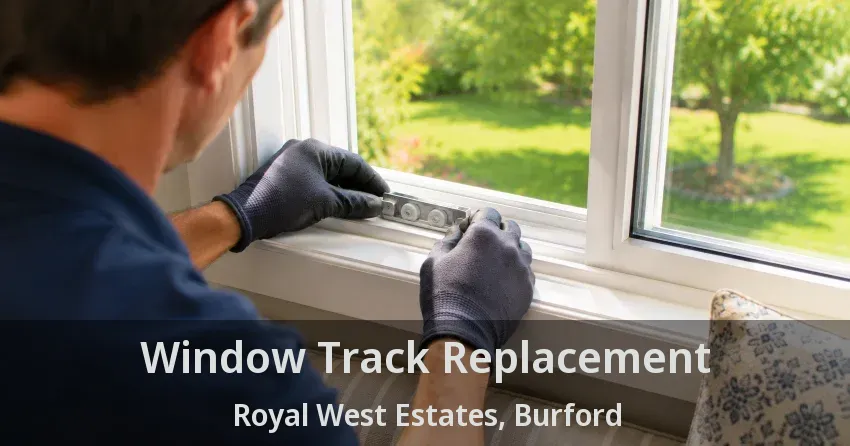 Window Track Replacement Royal West Estates, Burford - ON
