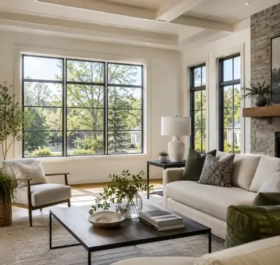 Completed interior project by Windows & Doors Burford